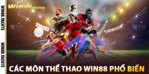 Các môn thể thao WIN88 phổ biến
